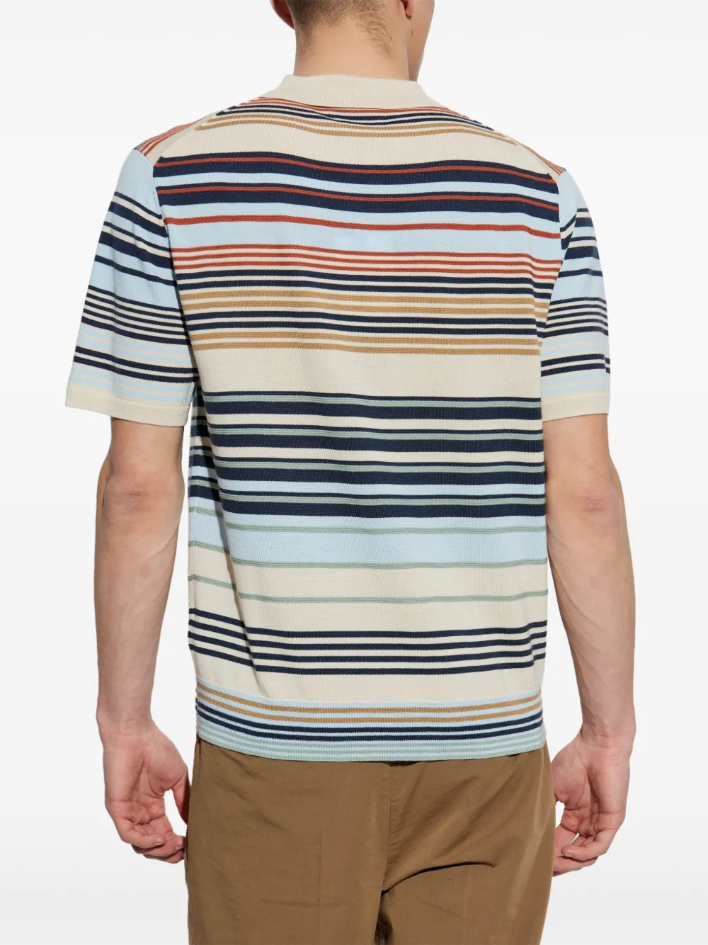 PS Paul Smith Gestreept poloshirt Beige