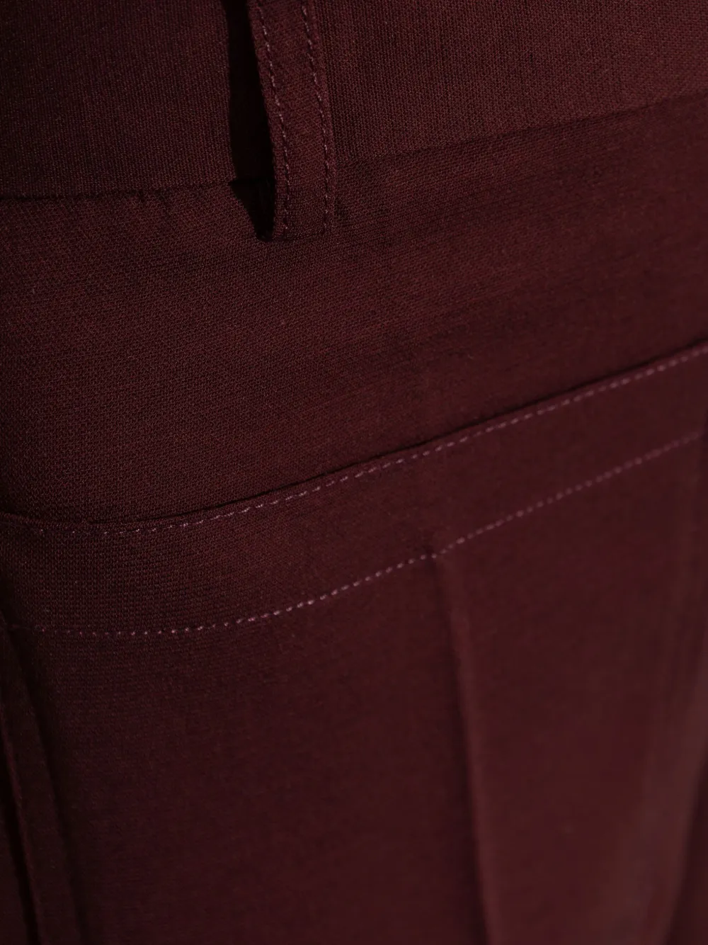Victoria Beckham Alina palazzo broek Rood