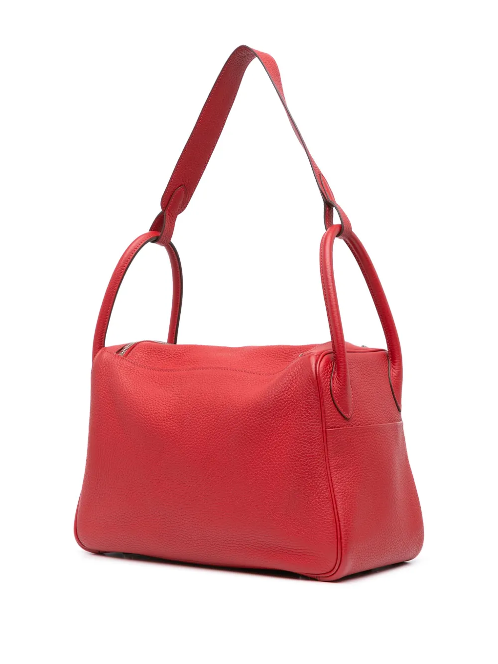 Hermès Pre-Owned 2017 Clemence Lindy 30 schoudertas - Rood