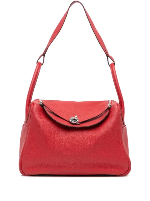 Hermès Pre-Owned 2017 Clemence Lindy 30 shoulder bag