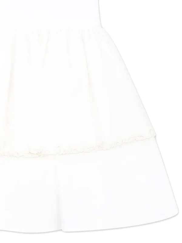 ♡新品未使用♡simonetta♡ワンピース　14A Simonetta ロゴ ワンピース | ホワイト | FARFETCH JP