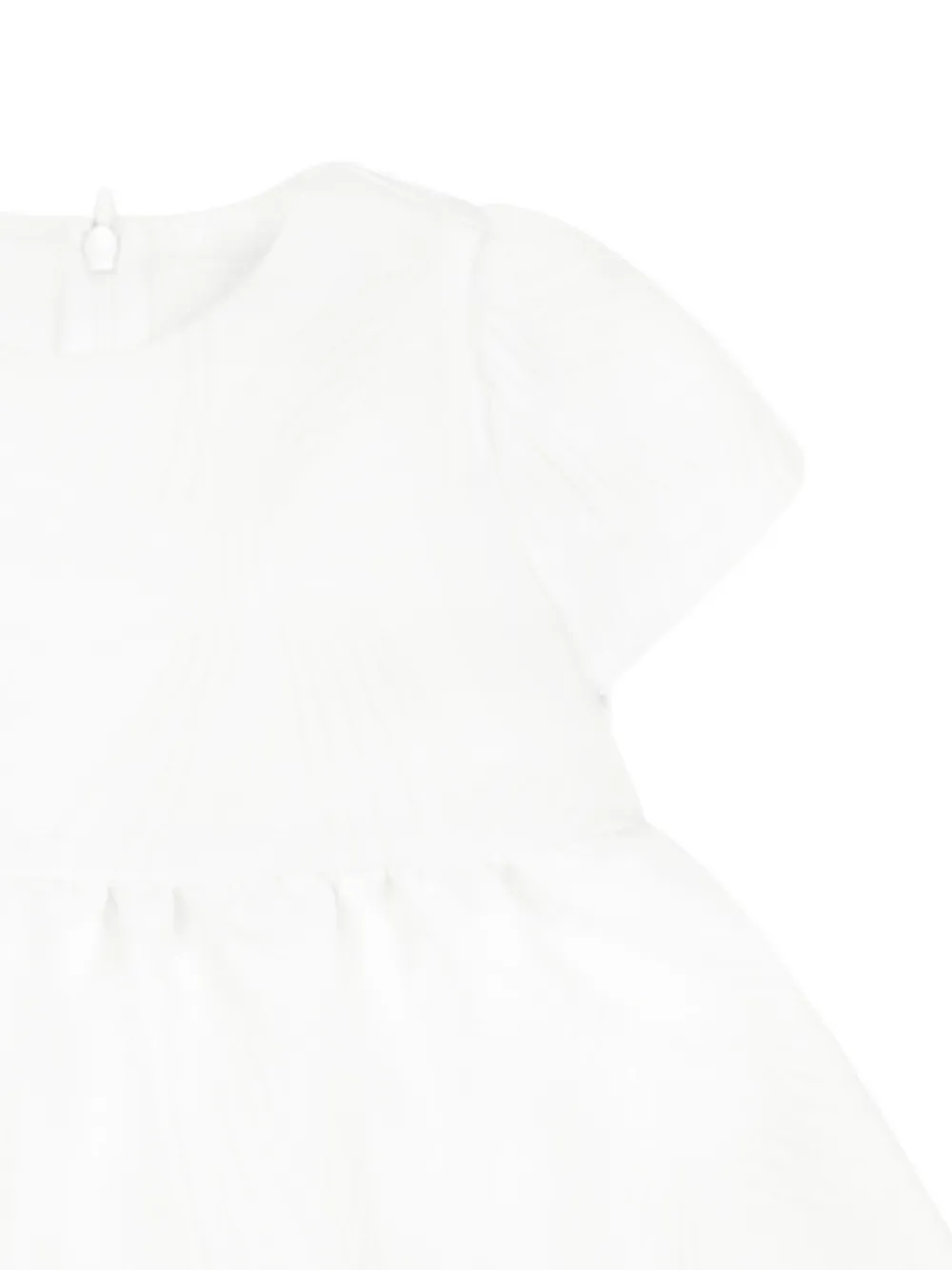 Simonetta Jacquard-pattern Dress In 白色
