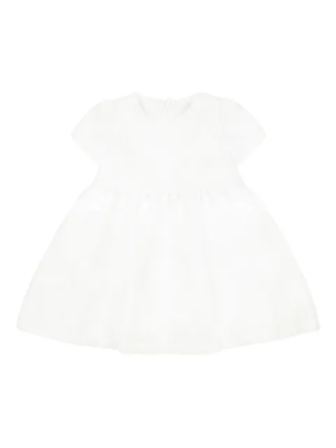 Simonetta vestido con motivo en jacquard