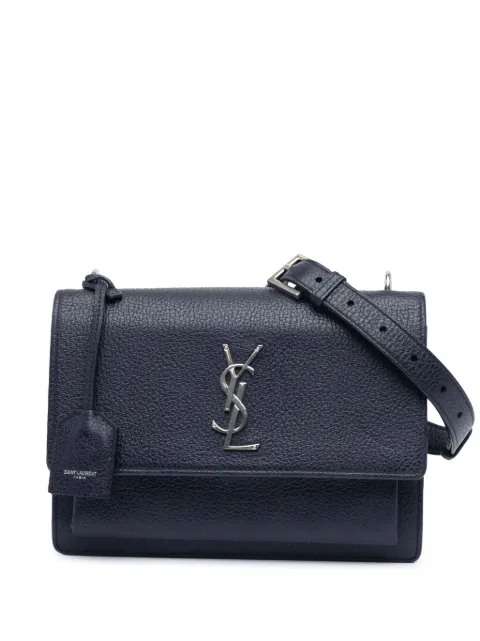 Saint Laurent Pre-Owned 2017 Medium Leather Monogram Sunset crossbody bag