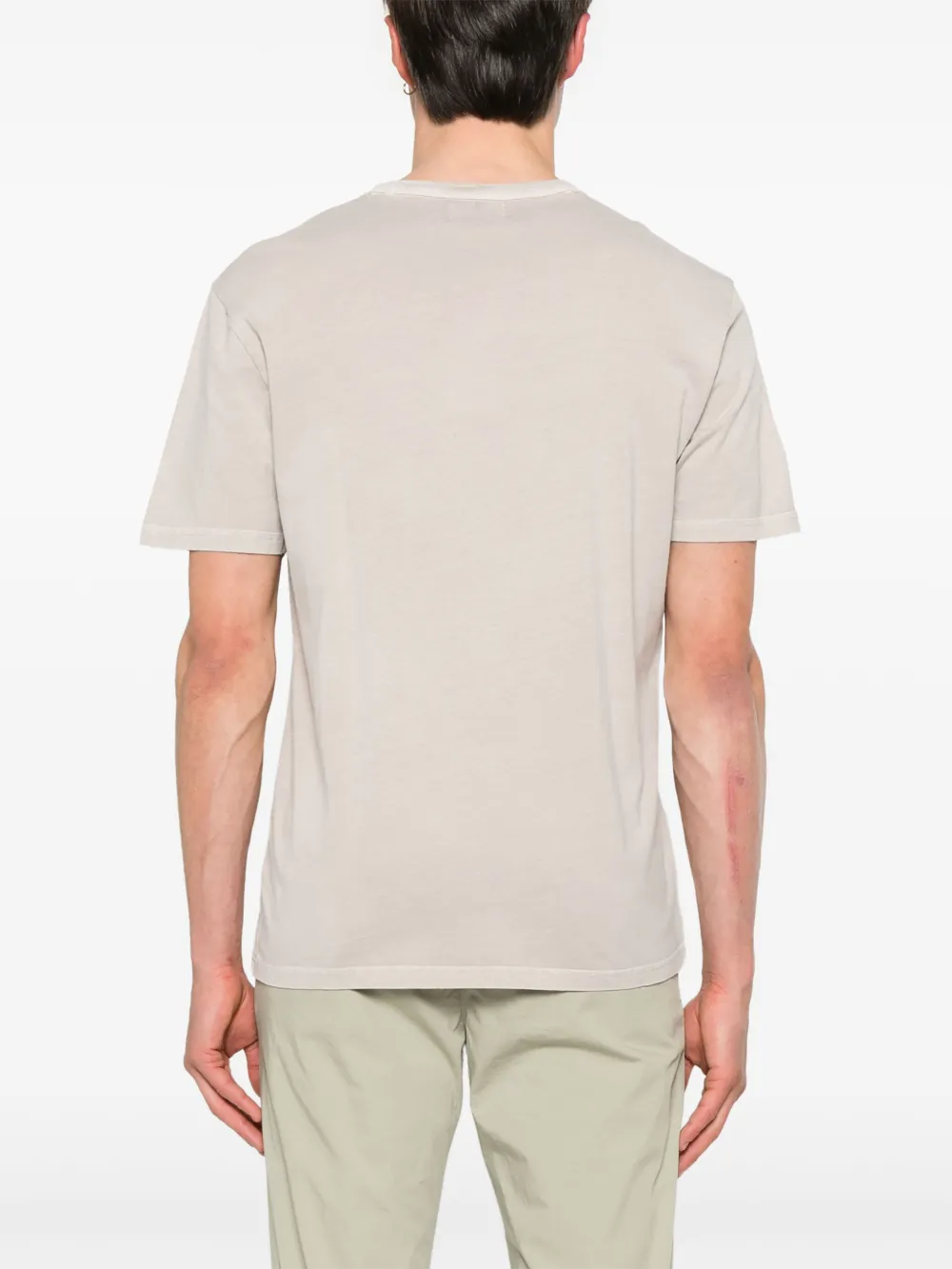 Woolrich T-shirt met logoprint Beige