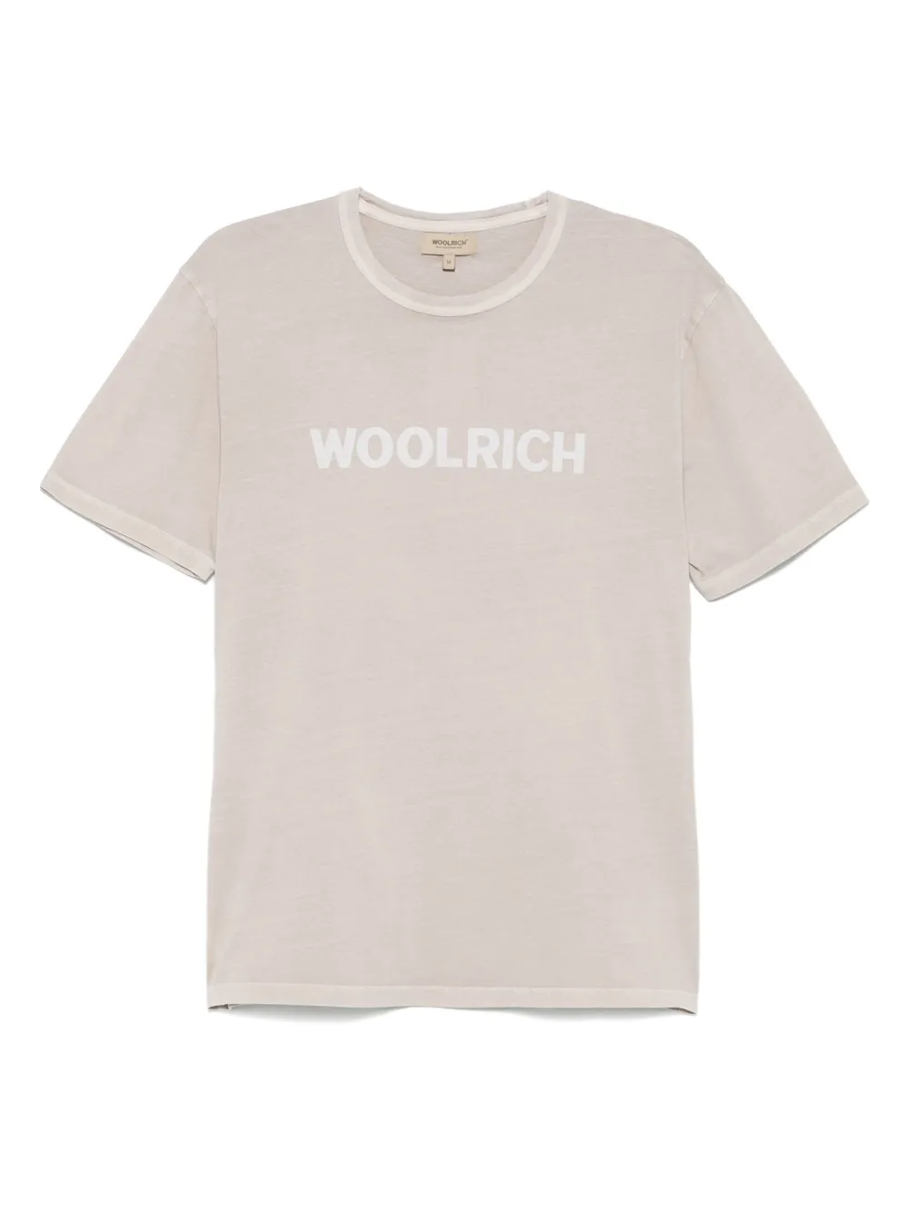 Woolrich playera con logo estampado | neutro | Image 1