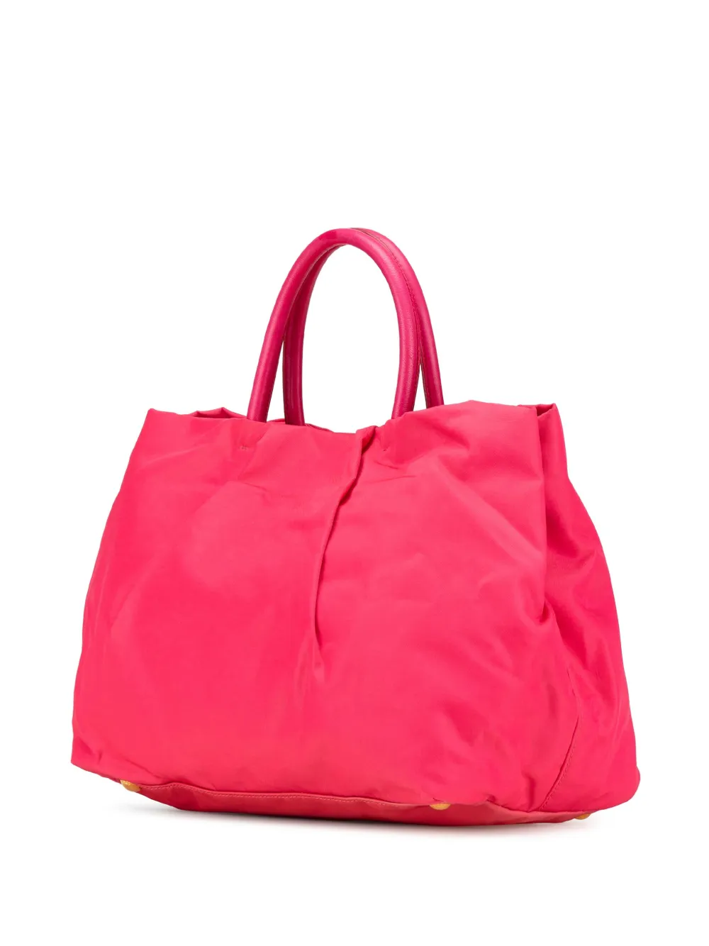 Prada Pre-Owned 2000-2024 Tessuto Fiocco shopper met strik - Roze