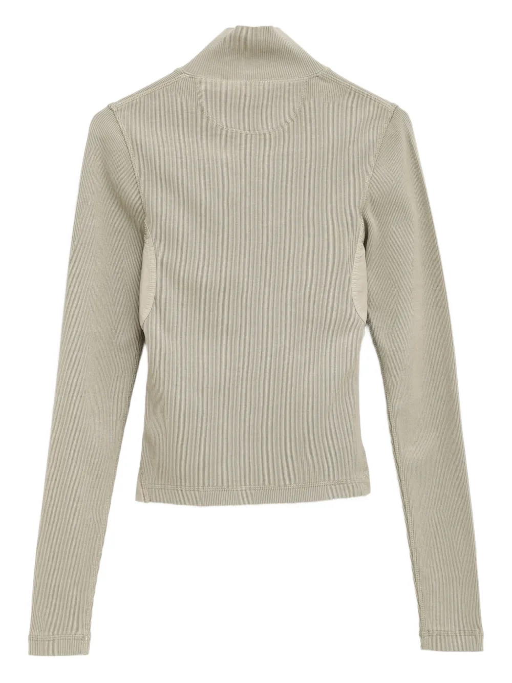 Gucci Fijngeribbeld T-shirt Groen