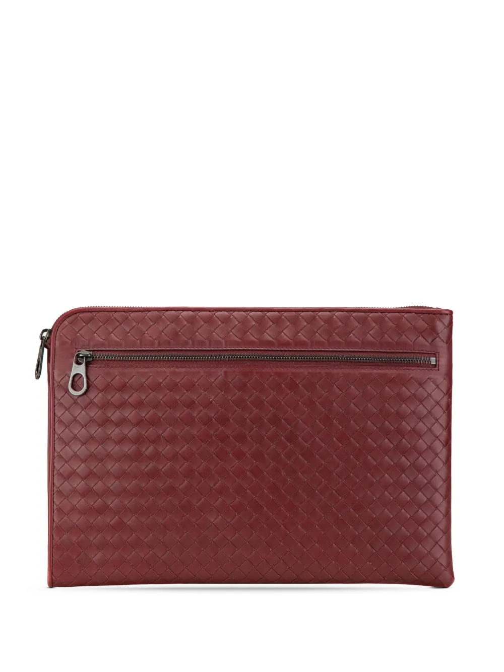 2012-2024 Leather Intrecciato clutch bag