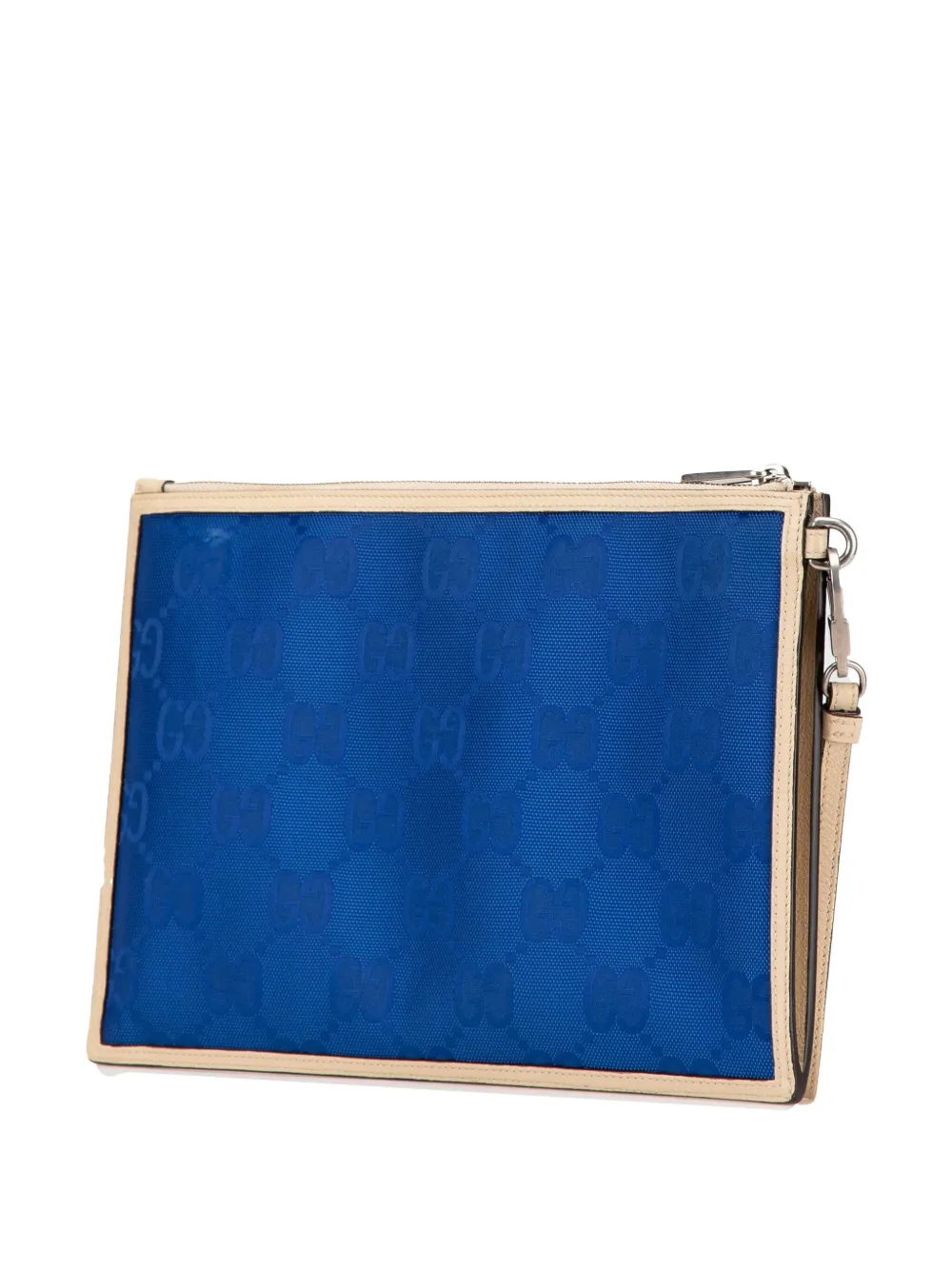 Gucci Pre-Owned 2016-2025 GG Nylon Off De Grid clutch - Blauw