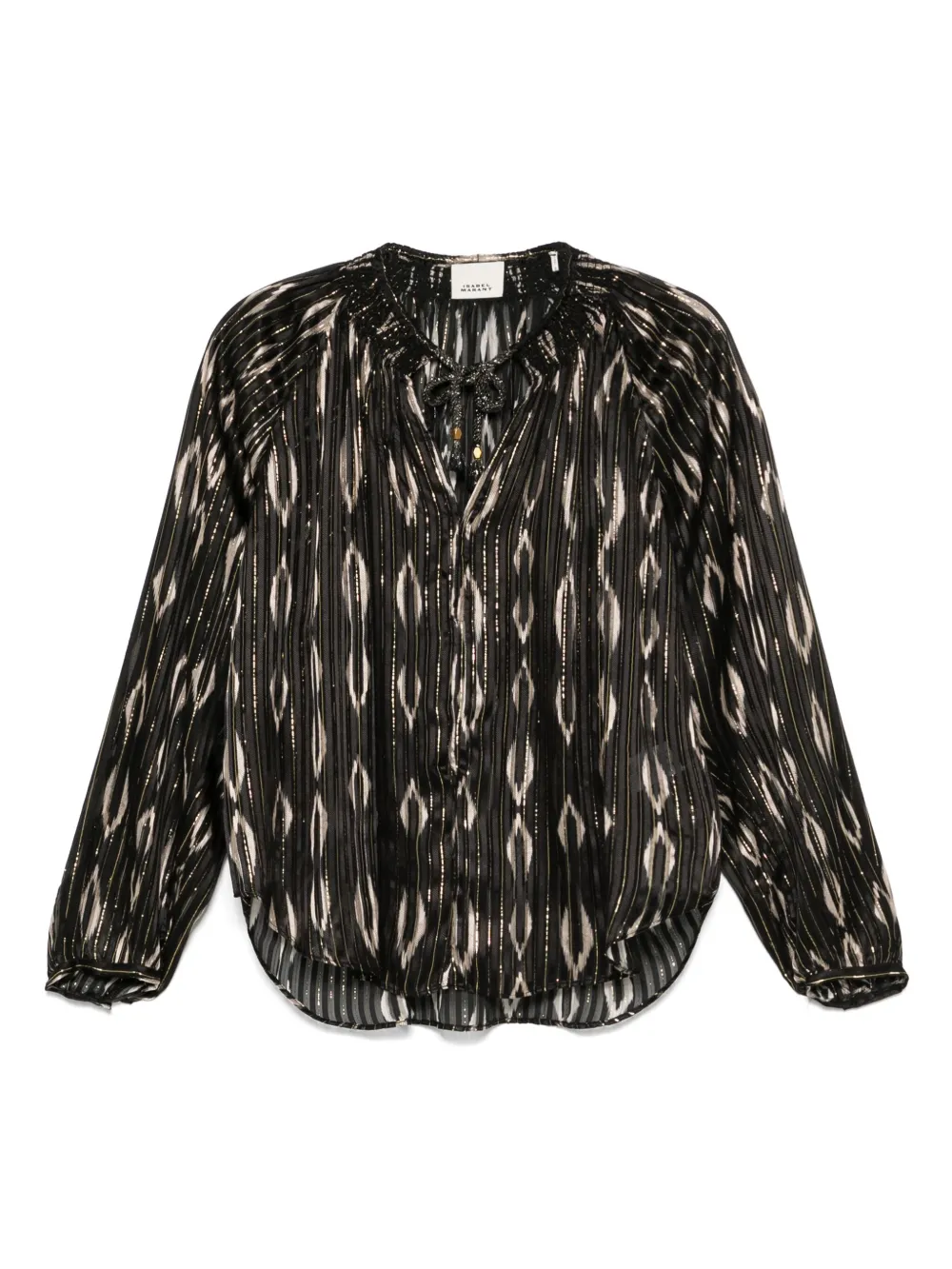 ISABEL MARANT Syra blouse Zwart