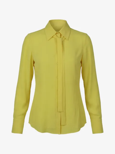 Valentino Garavani lavallière-neck long-sleeve shirt