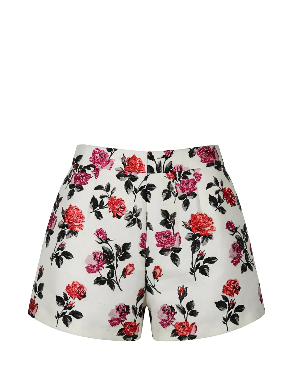 Valentino Garavani Shorts met bloemenprint Wit