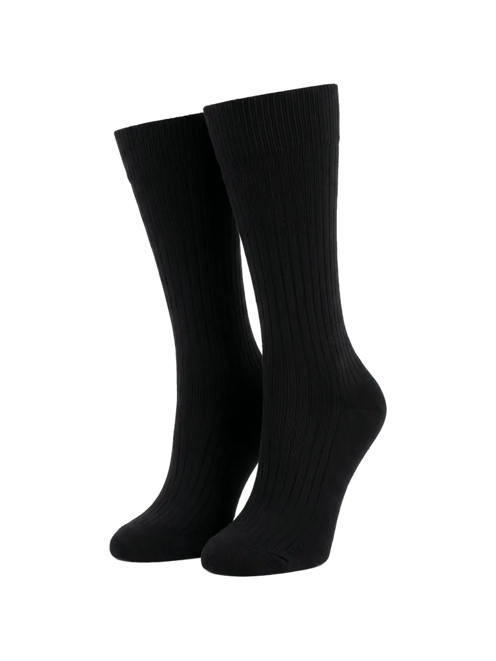 Valentino Garavani ribbed-knit socks - Nero