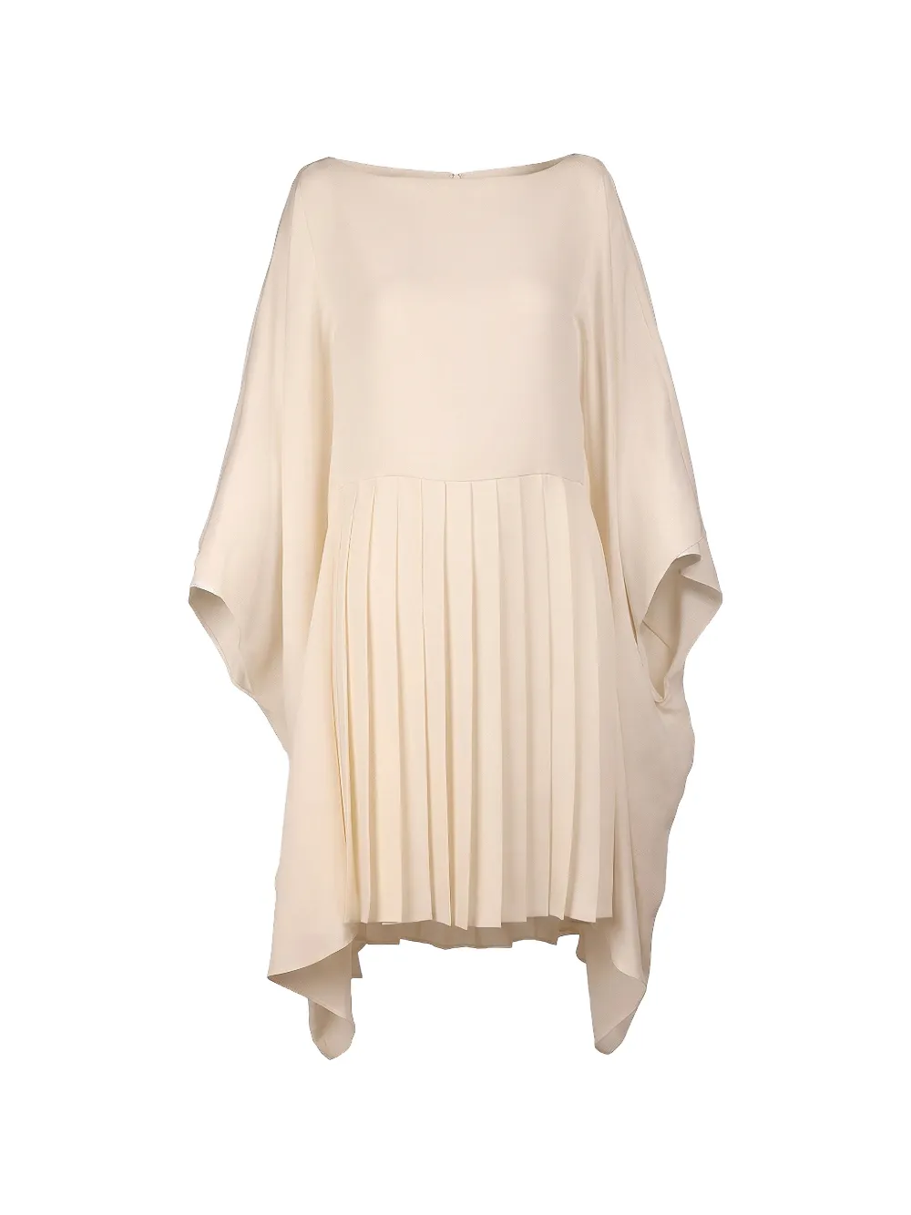 Valentino Garavani pleated asymmetric dress - Toni neutri