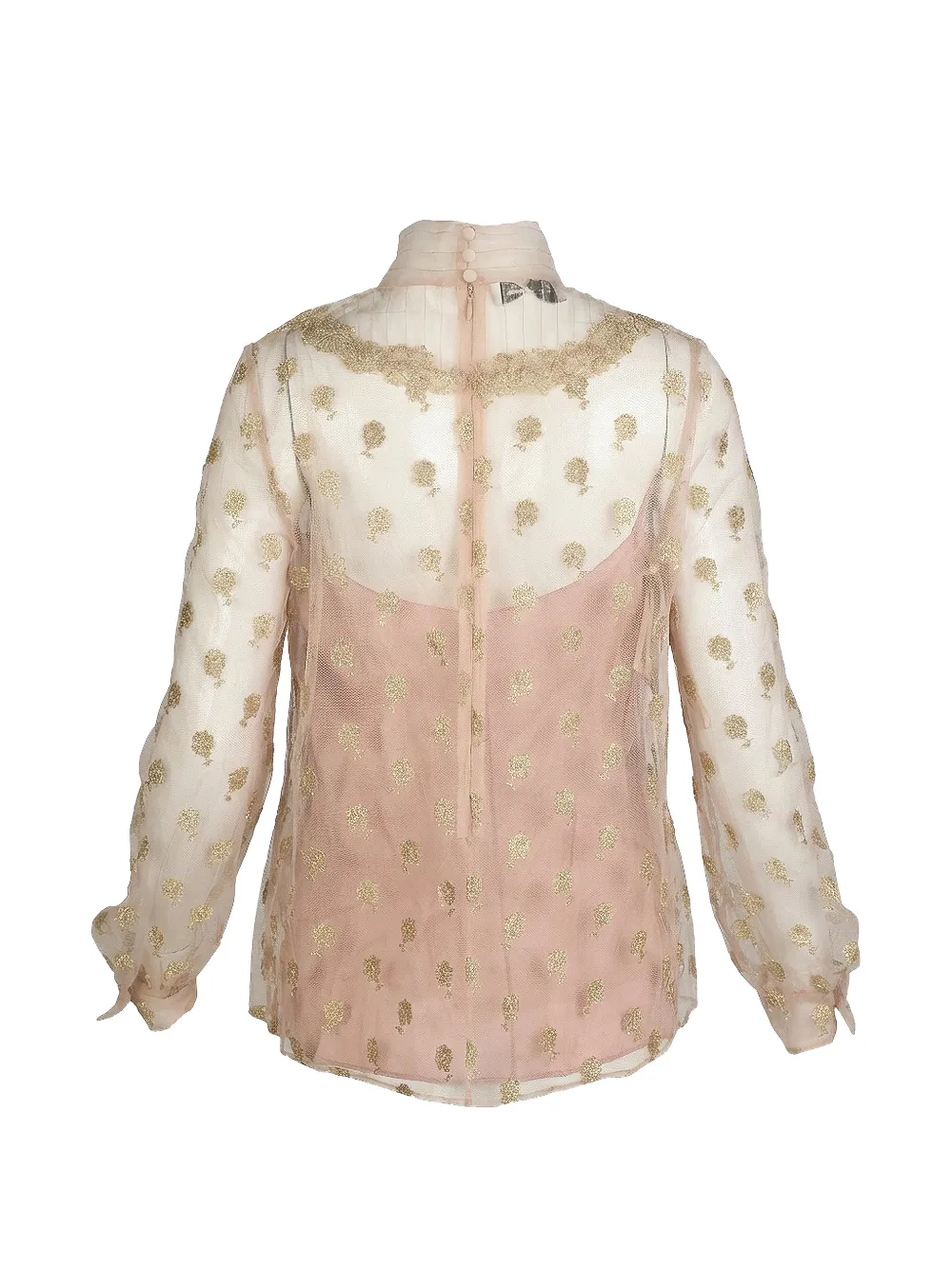 Valentino Garavani Blouse met bloemenprint Wit