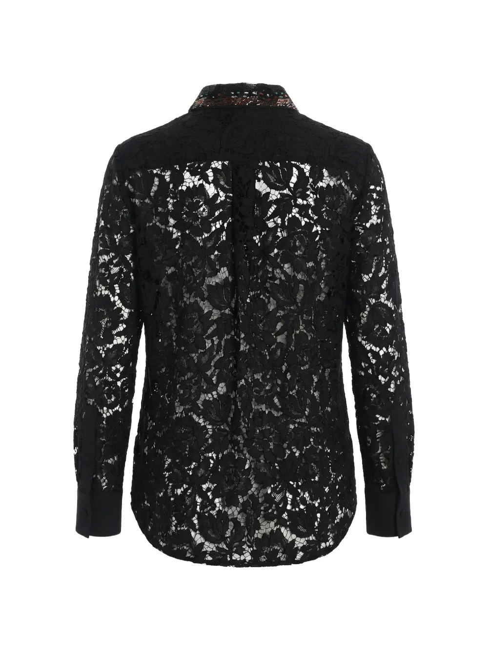 Valentino Garavani Blouse verfraaid met pailletten Zwart