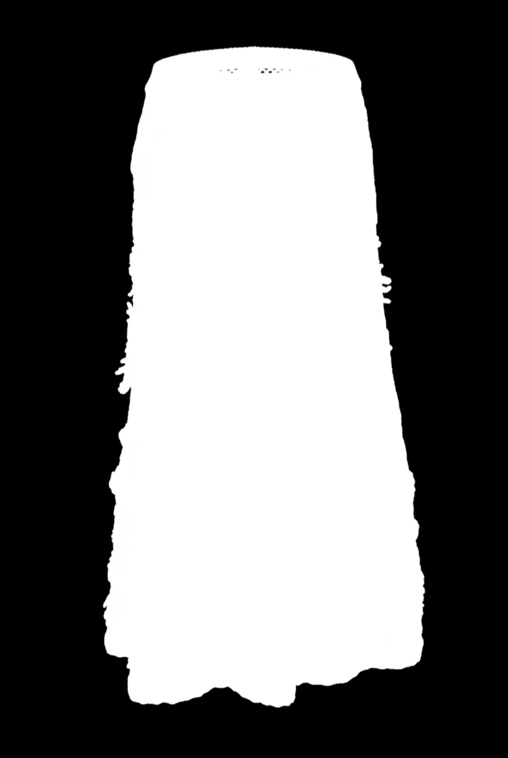 Valentino Garavani floral appliquéd skirt - Rosso