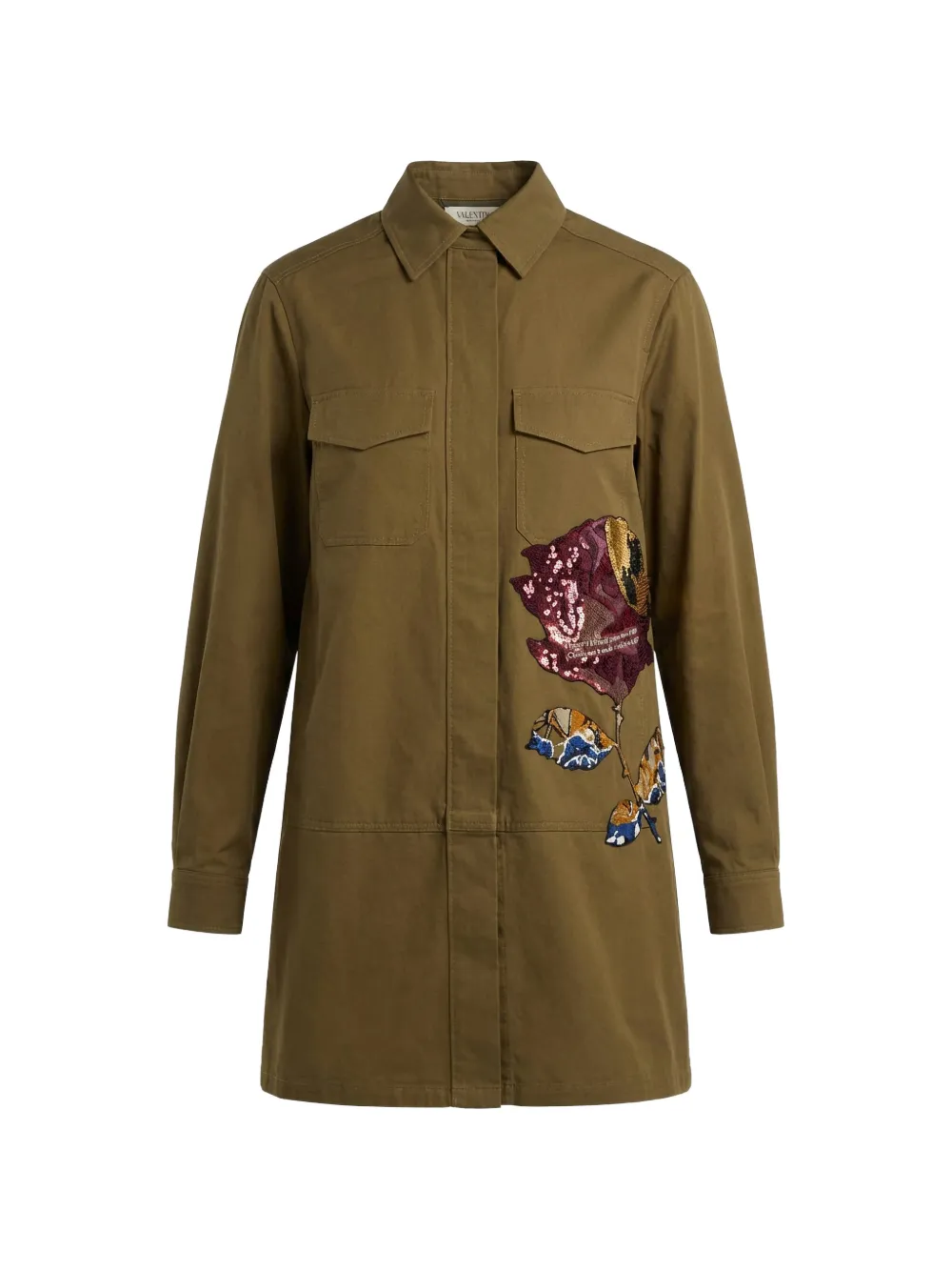 Valentino Garavani flap-pocket shirt - Green