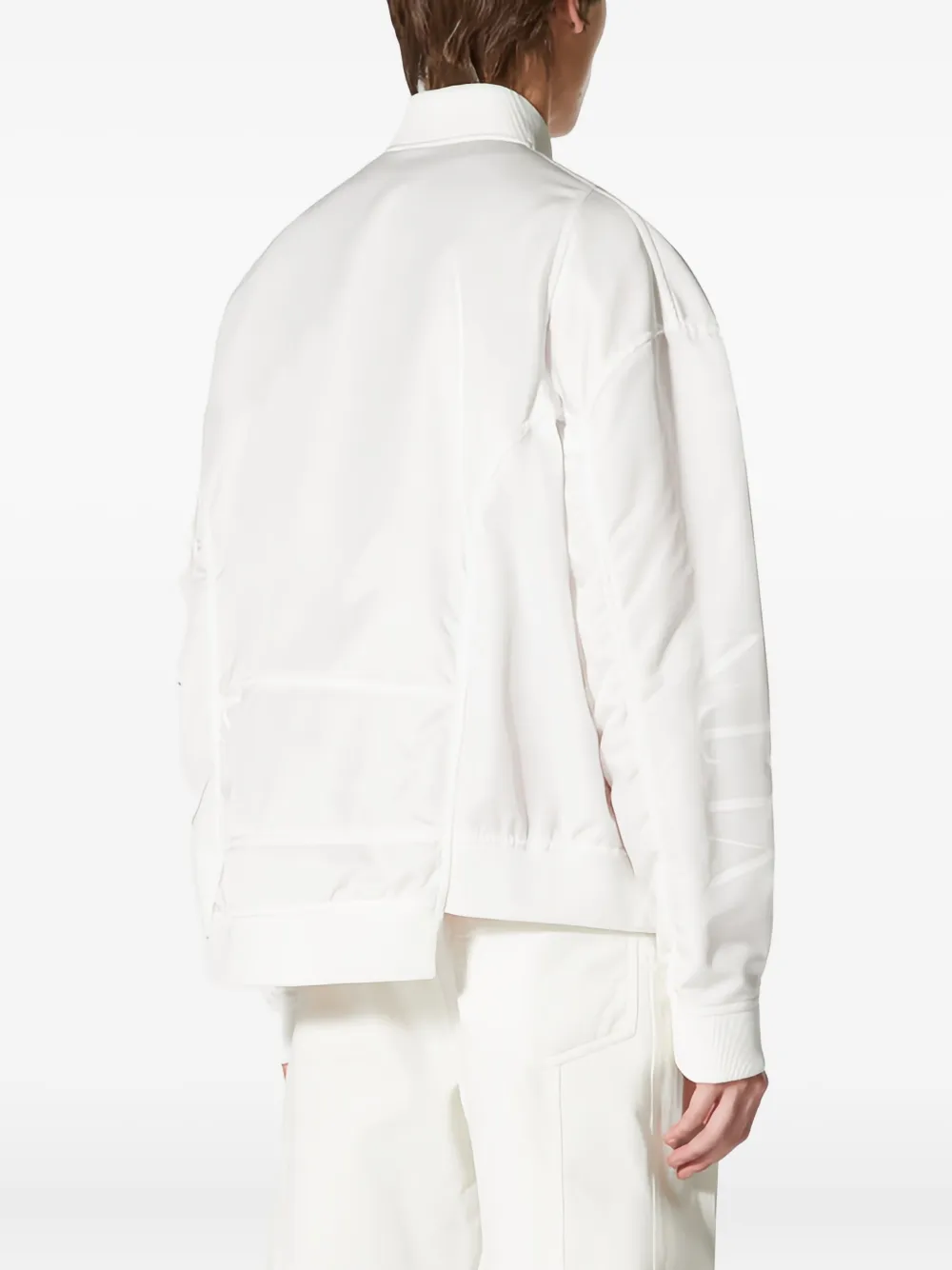 Valentino Garavani Bomberjack met vlakken en rits Wit