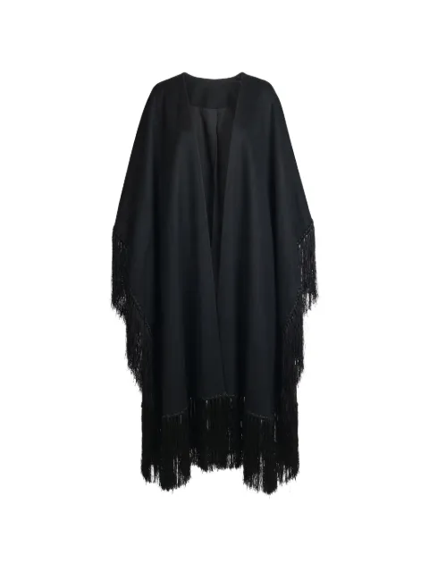 Valentino Garavani fringe poncho