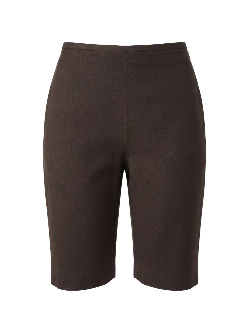 Valentino Garavani short à détails de coutures - Marron Valentino Garavani short à détails de coutures - Marron