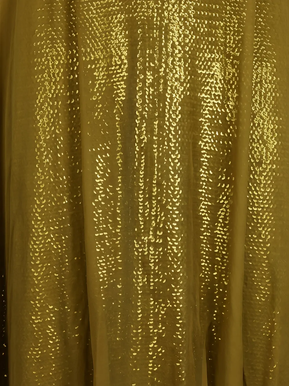 Valentino Garavani sequin-embellished silk-chiffon maxi gown Goud