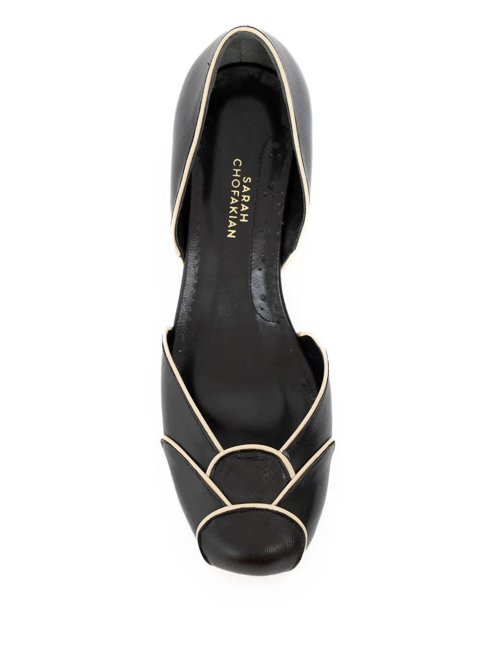 Sarah Chofakian 40mm Estela pumps Black