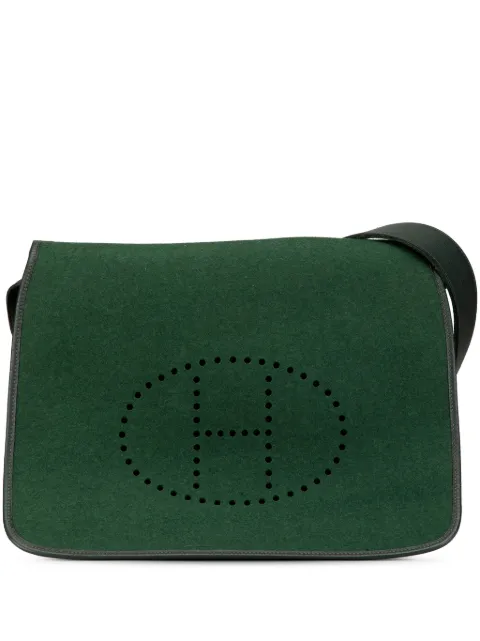 Hermès Pre-Owned 2004 Wool Feu2Dou Messenger Bag crossbody bag