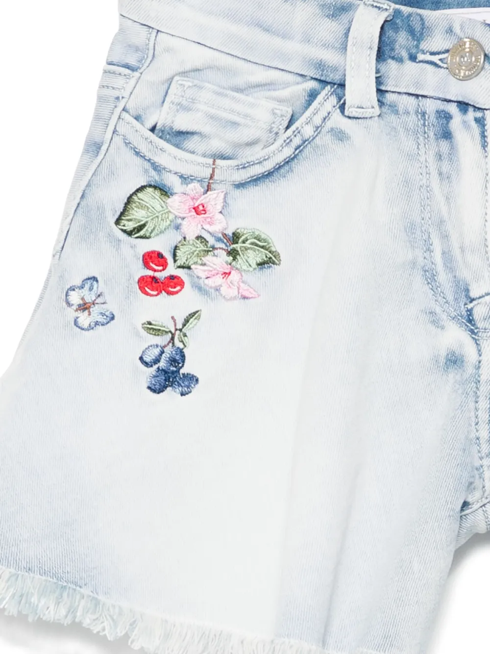 Monnalisa Shorts verfraaid met stras Blauw