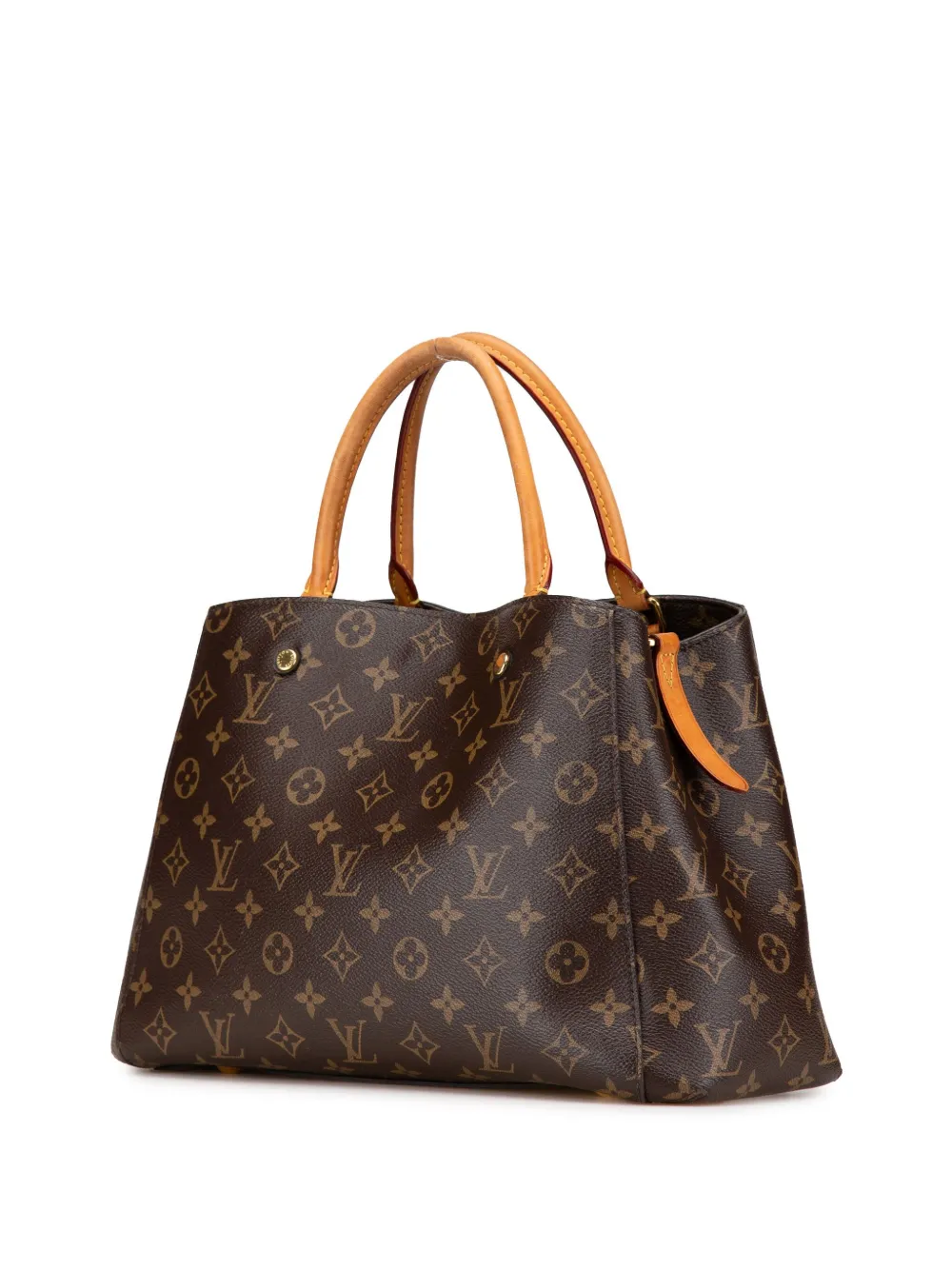 Louis Vuitton Pre-Owned 2016 Montaigne MM boekentas met monogram - Bruin