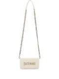 Just Cavalli logo-lettering crossbody bag - White