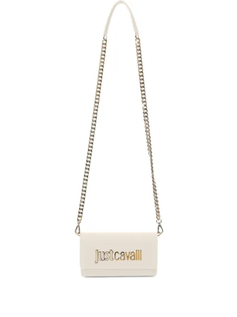 Just Cavalli logo-lettering crossbody bag