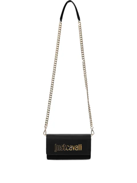 Just Cavalli logo-lettering crossbody bag