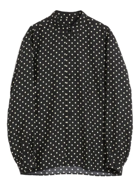 Valentino Garavani plusdepois-print silk shirt