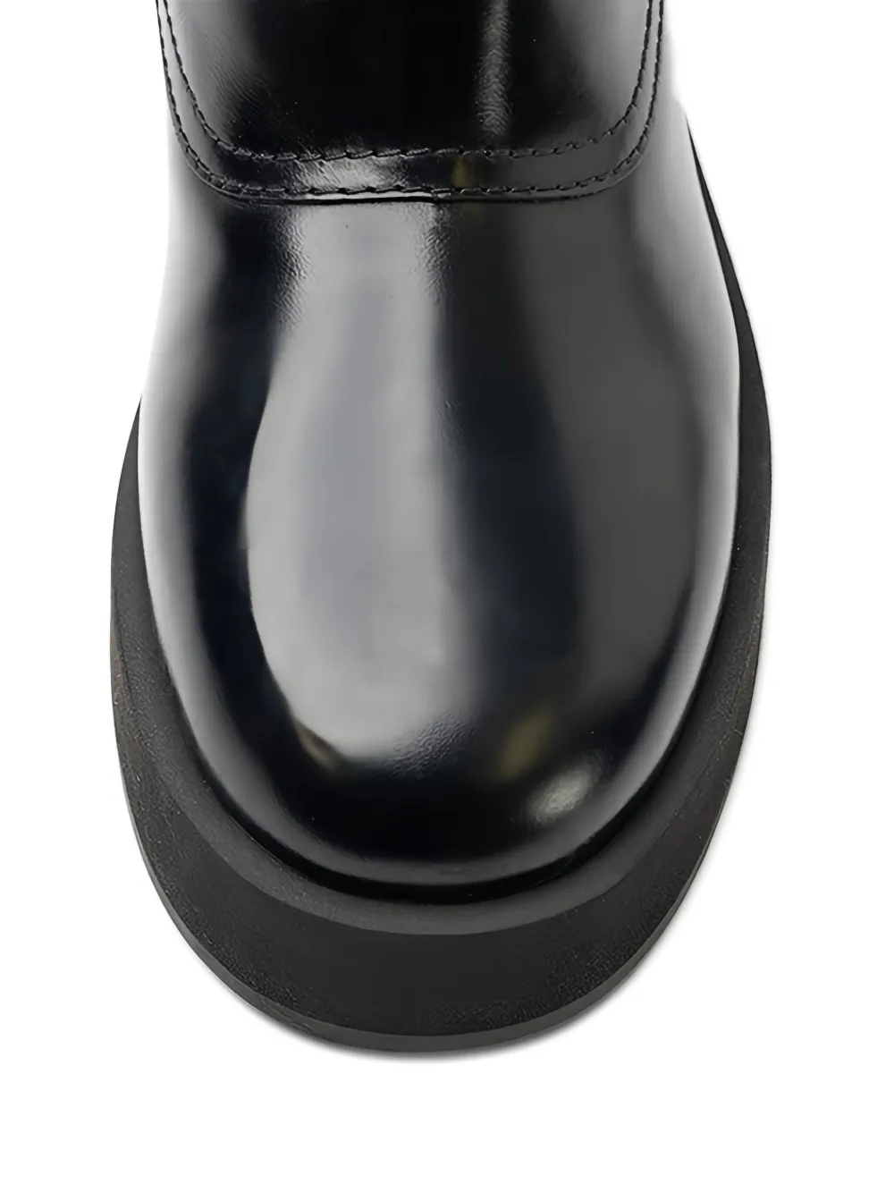 Valentino Garavani studded-embellishment boots Zwart