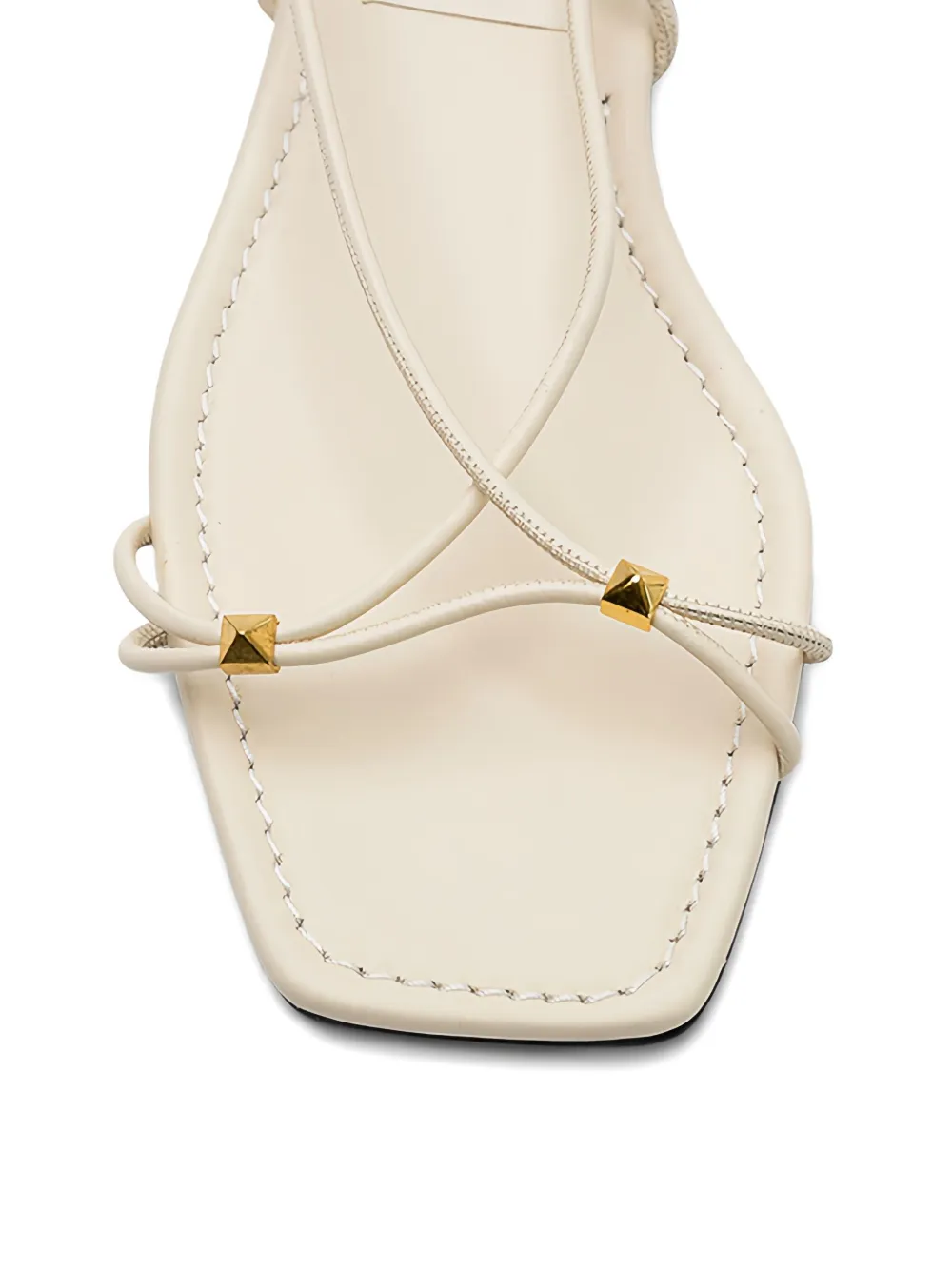 Valentino Garavani Leren sandalen Beige