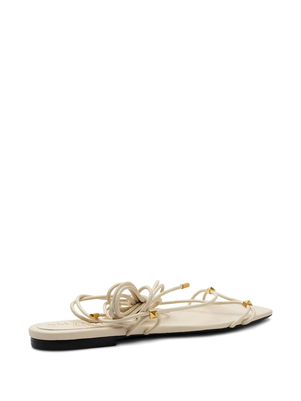 Valentino Garavani Leren sandalen Beige