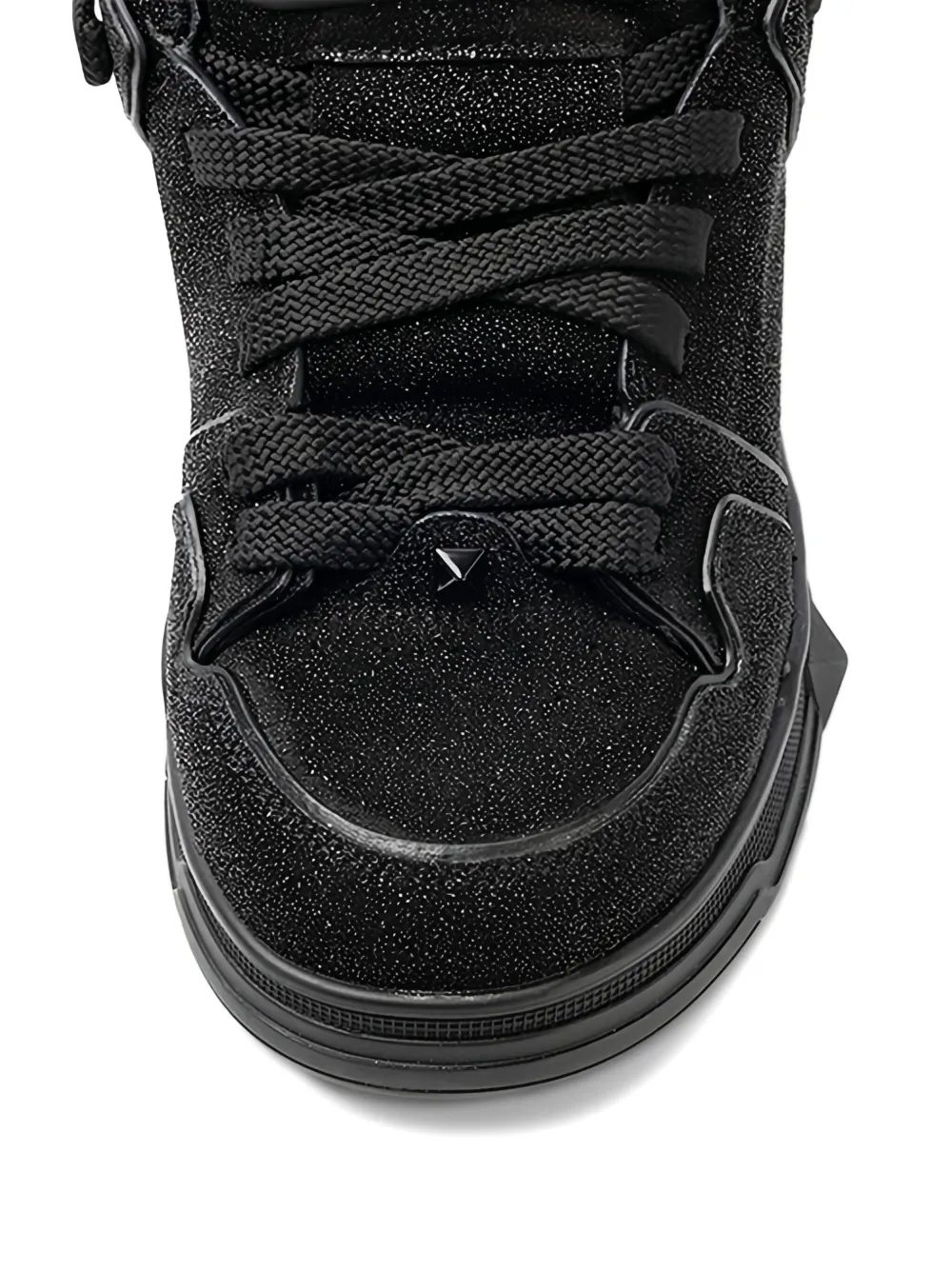 Valentino Lace-up Fastening Sneakers In Animal Print