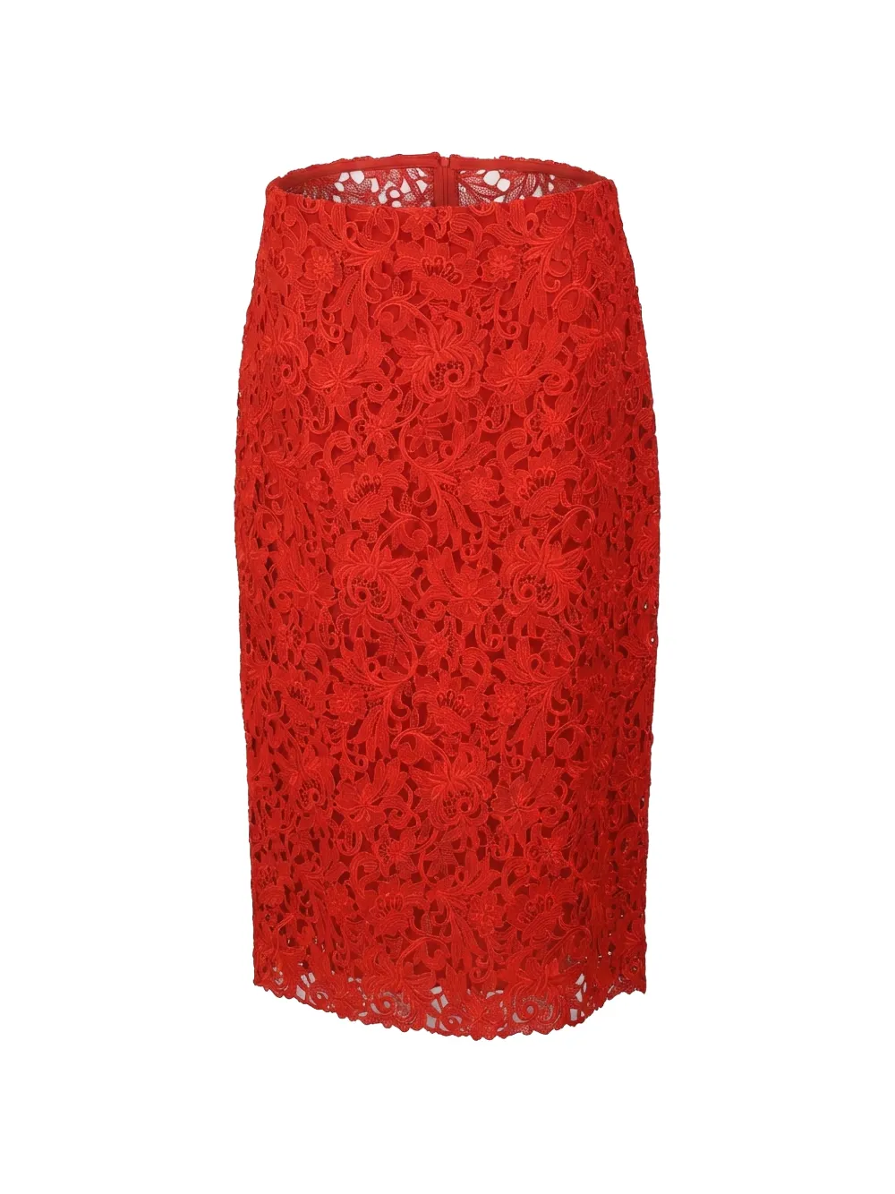 Valentino Garavani floral skirt - Rosso