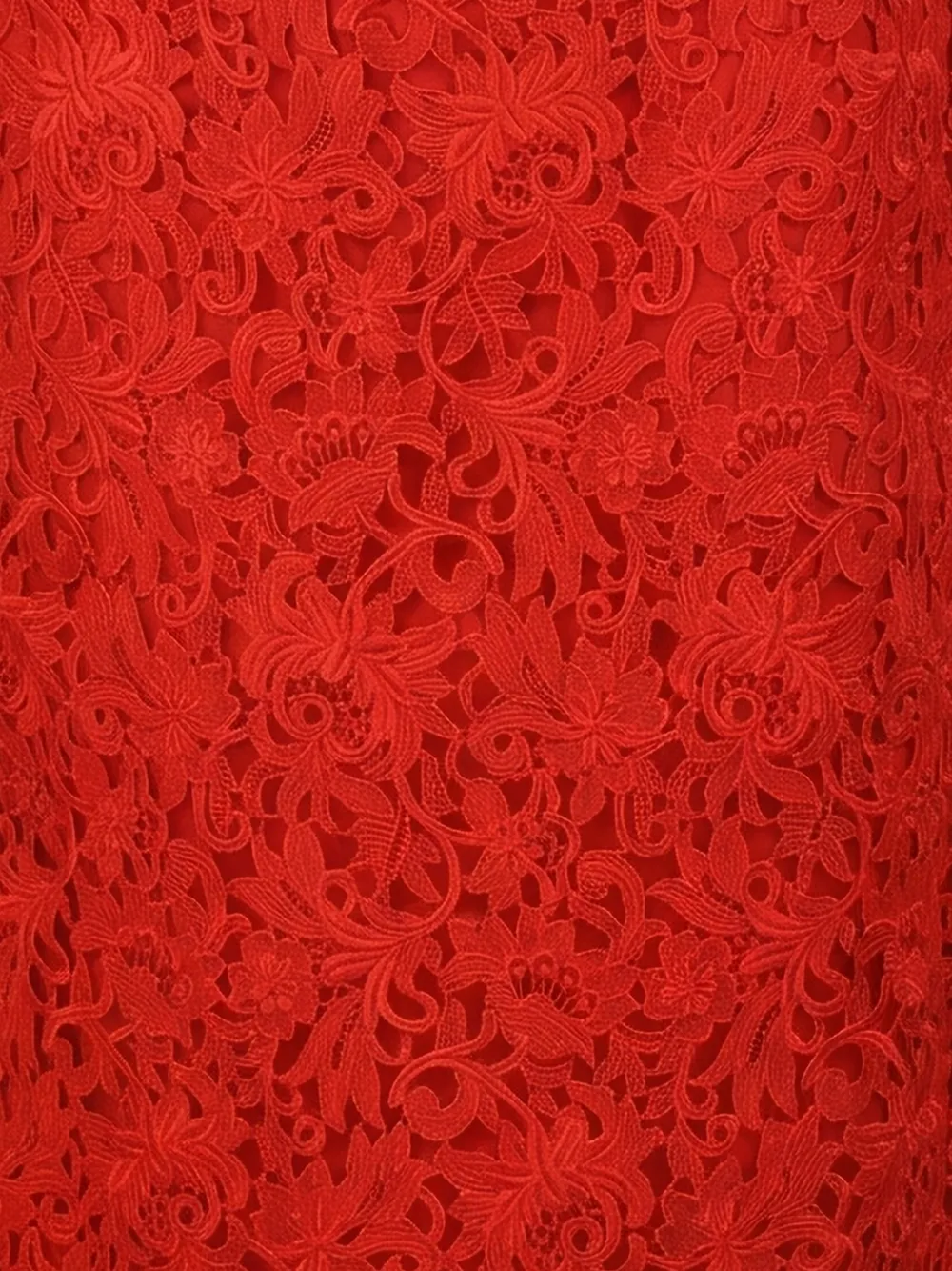 Valentino Garavani Rok met bloemenprint Rood