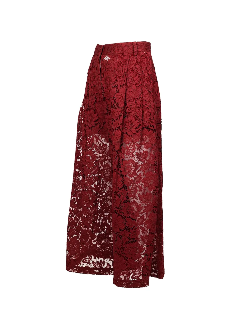 Valentino Garavani Palazzo broek met kant Rood