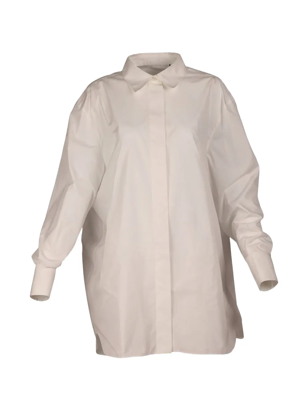 Valentino Garavani concealed-front button-down shirt - Bianco