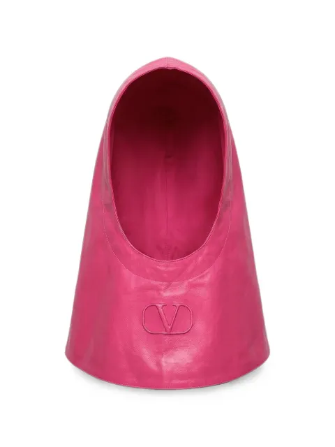 Valentino Garavani VLogo leather balaclava