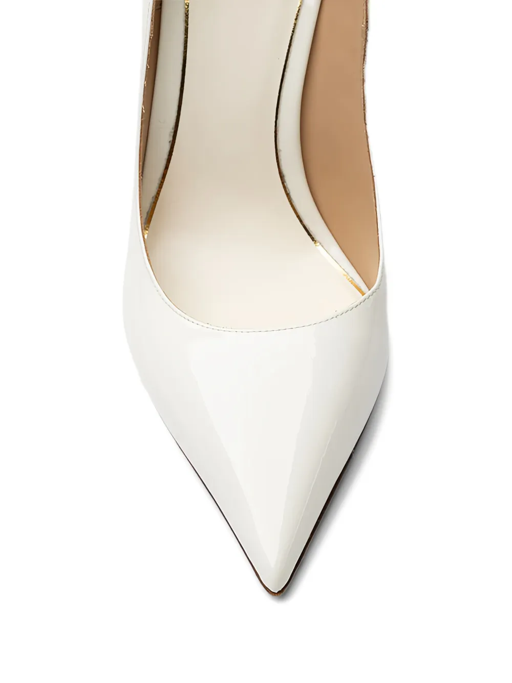 Valentino Pointed-toe Pumps In White