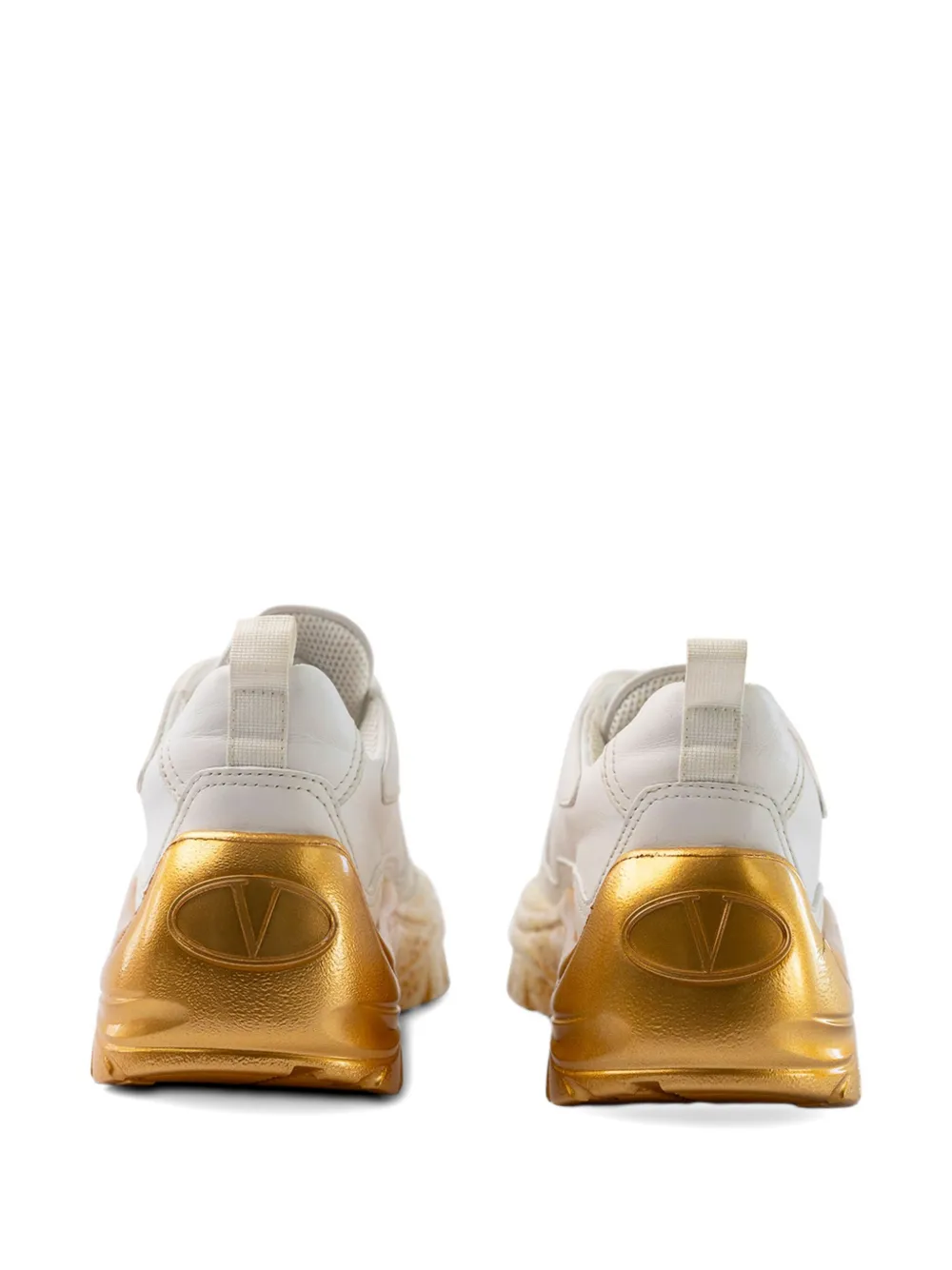 Valentino Garavani logo-detail sneakers Wit