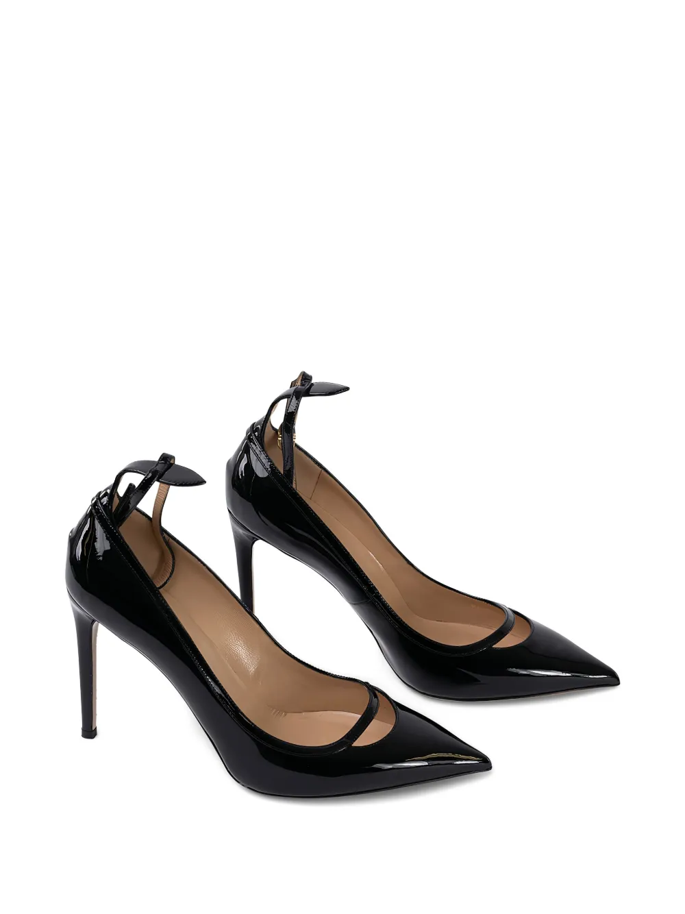 Valentino Pointed-toe Pumps In Black