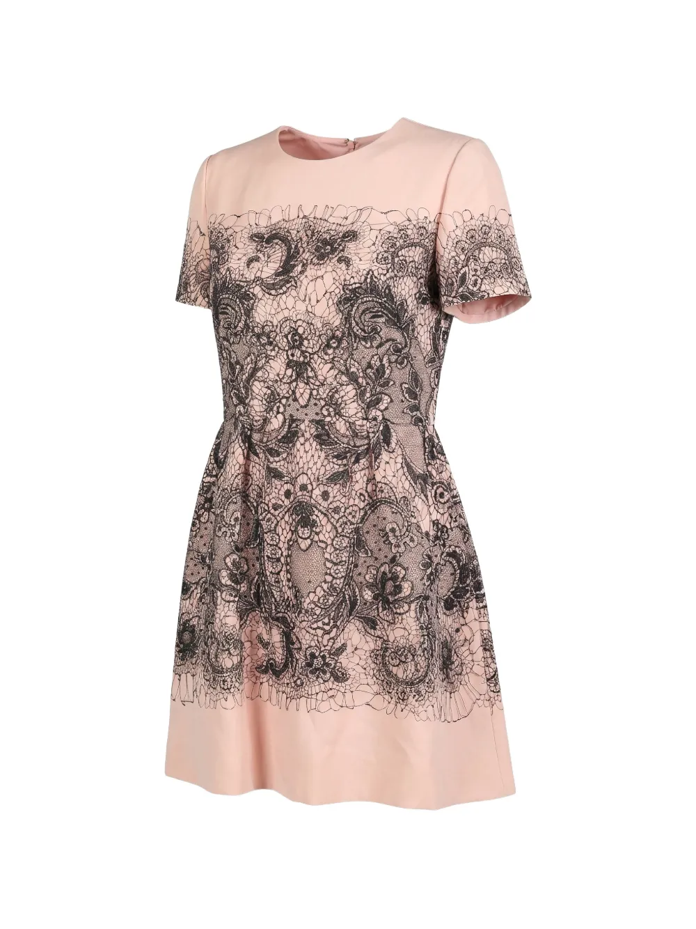 Valentino Garavani Mini-jurk met kant Roze