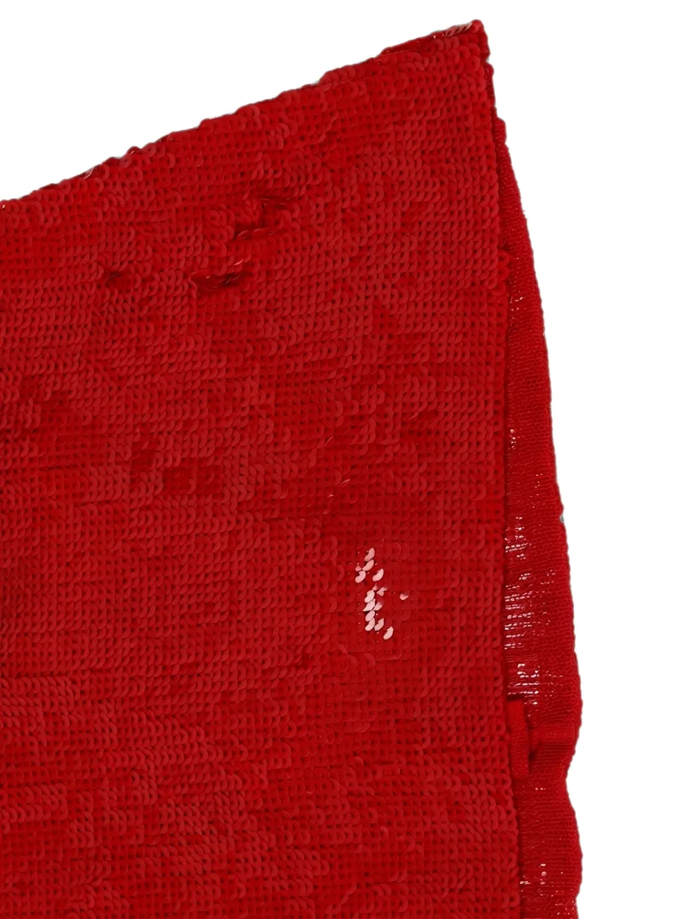 Valentino Garavani Jack met pailletten hoge hals en rits Rood