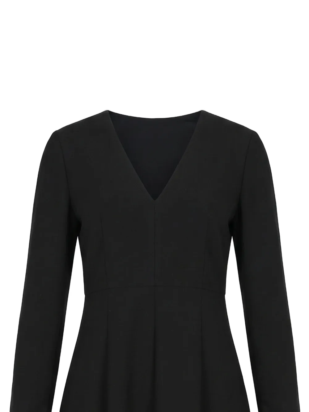 Valentino Garavani Jurk met V-hals Zwart